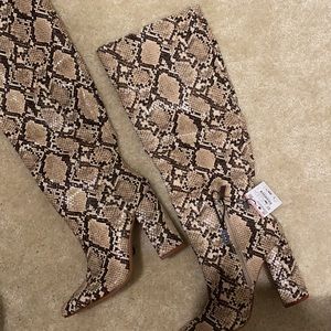 ZARA snake boots 🐍 🟫🟤